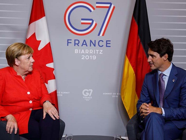 Трюдо і Меркель на саміті G7 закликали Україну продовжити реформи