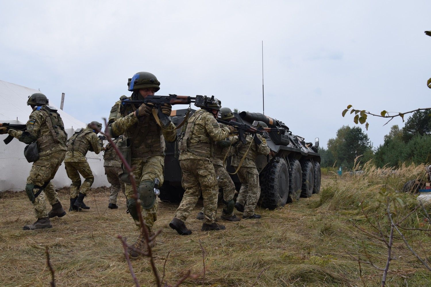 На Львівщині закінчились міжнародні військові навчання Rapid Trident-2019 (відео)
