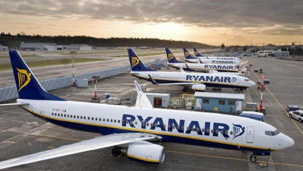 Ryanair оголосив розпродаж квитків за маршрутом, який скасувала МАУ