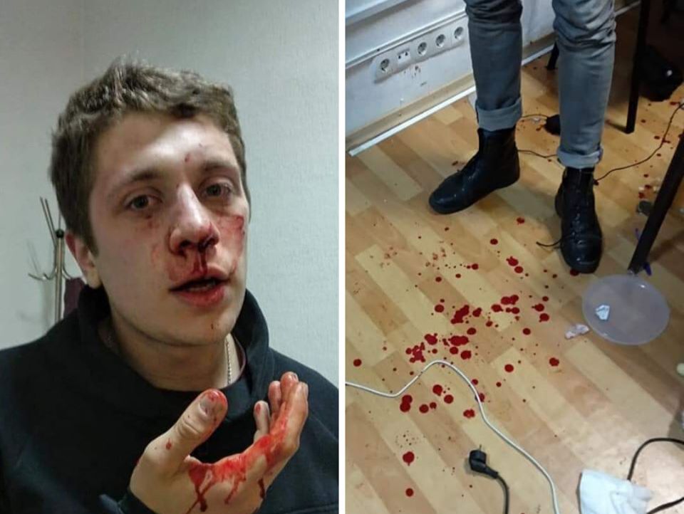 У Дніпрі напали на громадських активістів Мельничука та Цюп'яка