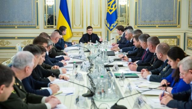 На засіданні РНБО затвердили один з 5 сценаріїв реінтеграції Донбасу