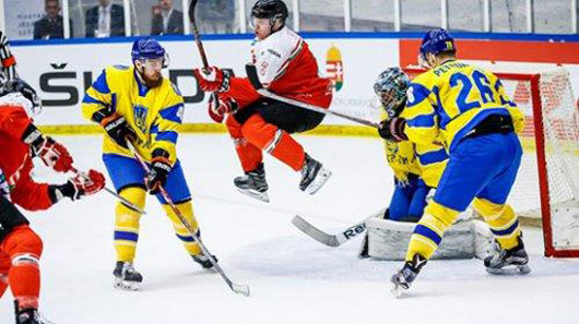 Українська збірна з хокею на міжнародному турнірі в Будапешті посіла останнє місце