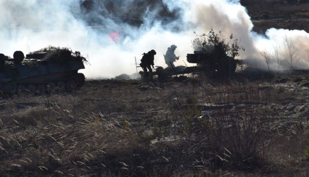 Окупанти обстріляли з мінометів позиції ЗСУ під Лебединським і Широкиним