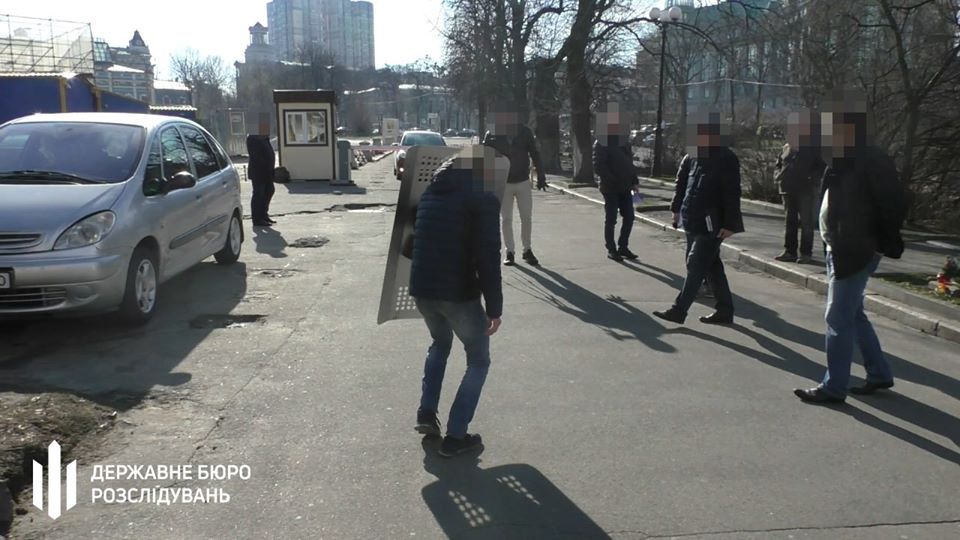 На Інститутській провели слідчий експеримент у справах Майдану