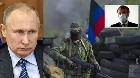 Макрон переконуватиме Путіна припинити вогонь