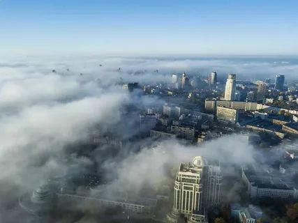 Київ знову лідирує із найбруднішим повітрям в світі