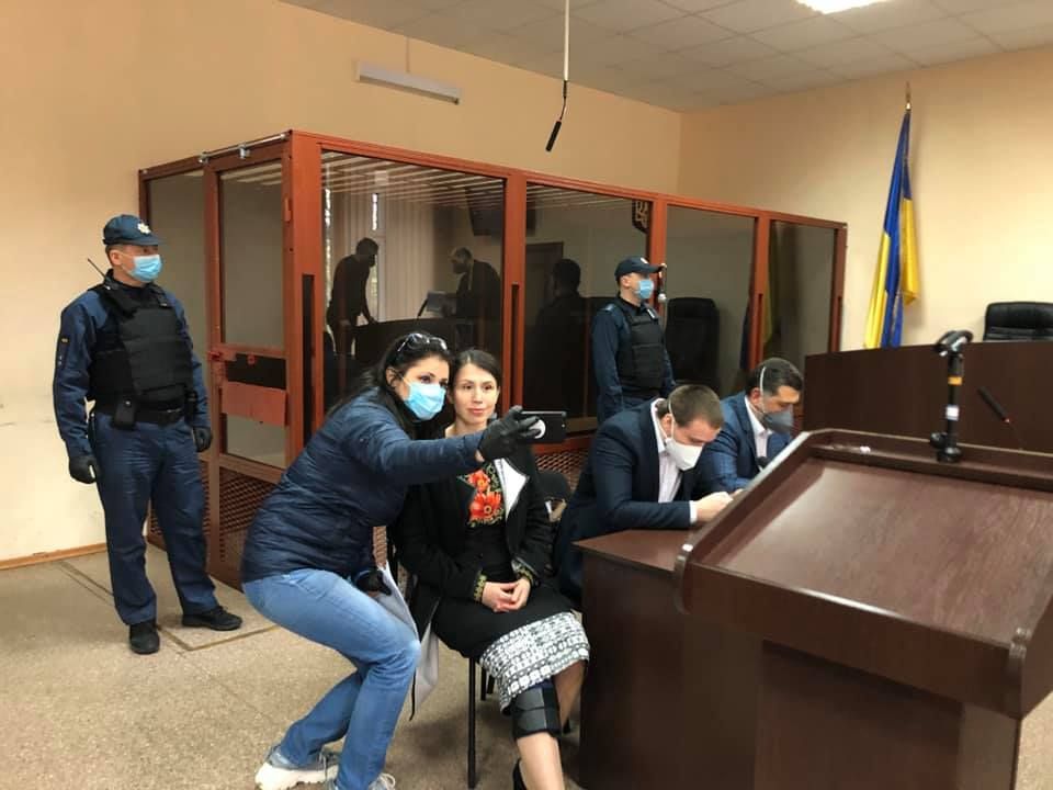 Тетяна Чорновол у Печерському райсуді, ухвалу якого оскаржила в Апеляційному суді Києва.