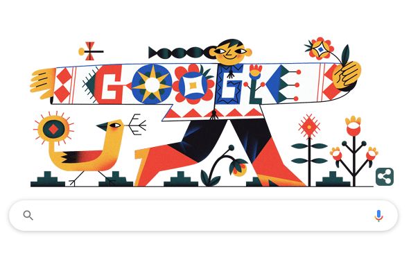 День вишиванки: Google створив Doodle