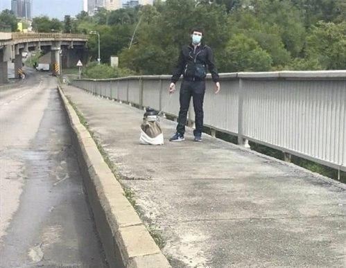 Міст Метро у Києві «мінував» житель Вишневого з муляжем, відео