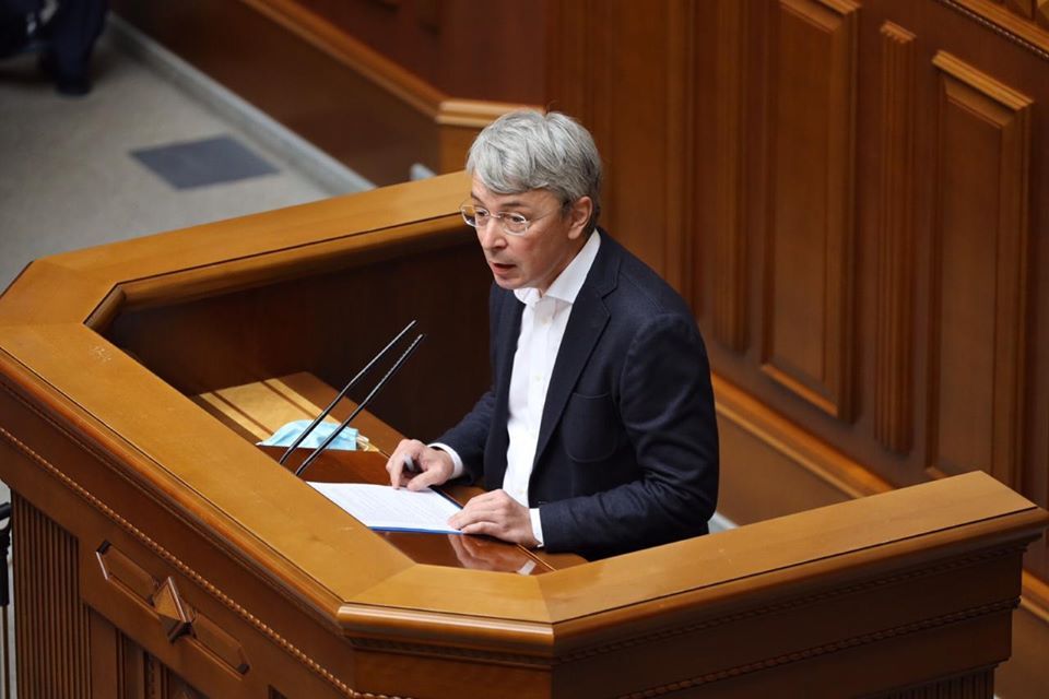 Обраний міністром культури Олександр Ткаченко склав присягу