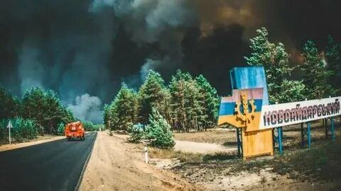Голова Луганської ОДА Гайдай просить Кабмін визнати лісові пожежі на державному рівні