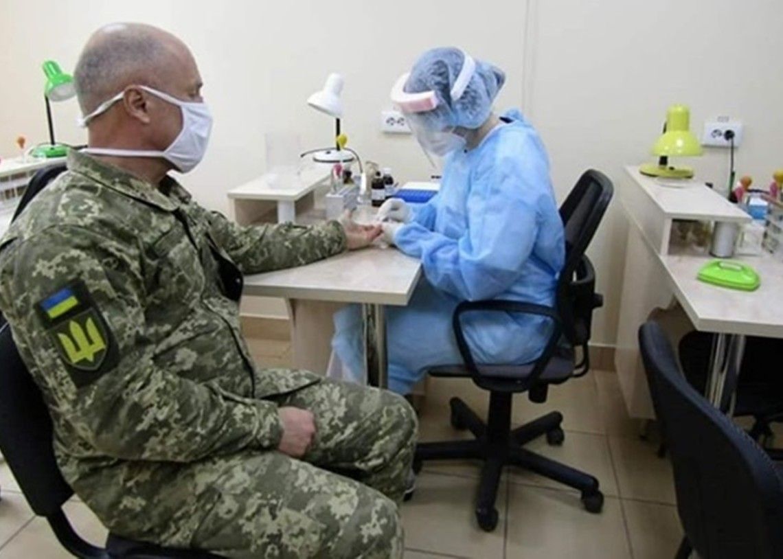 В українській армії виявлено 16 нових випадків на коронавірус