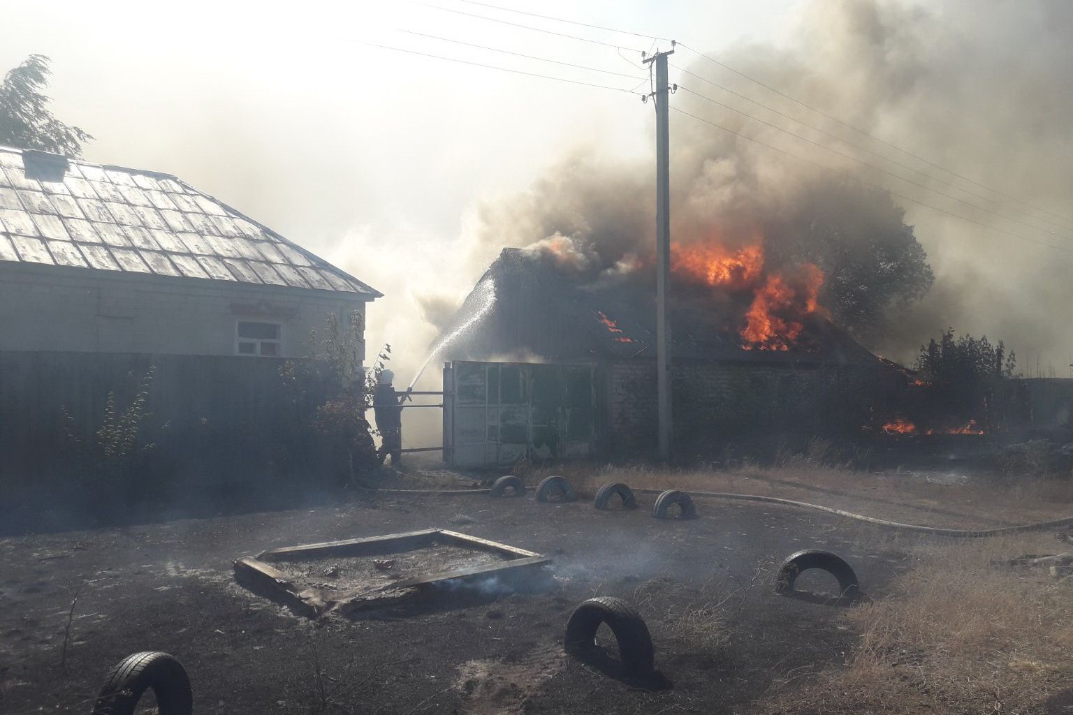 Пожежа на Харківщині знищила вже вісім житлових будинків