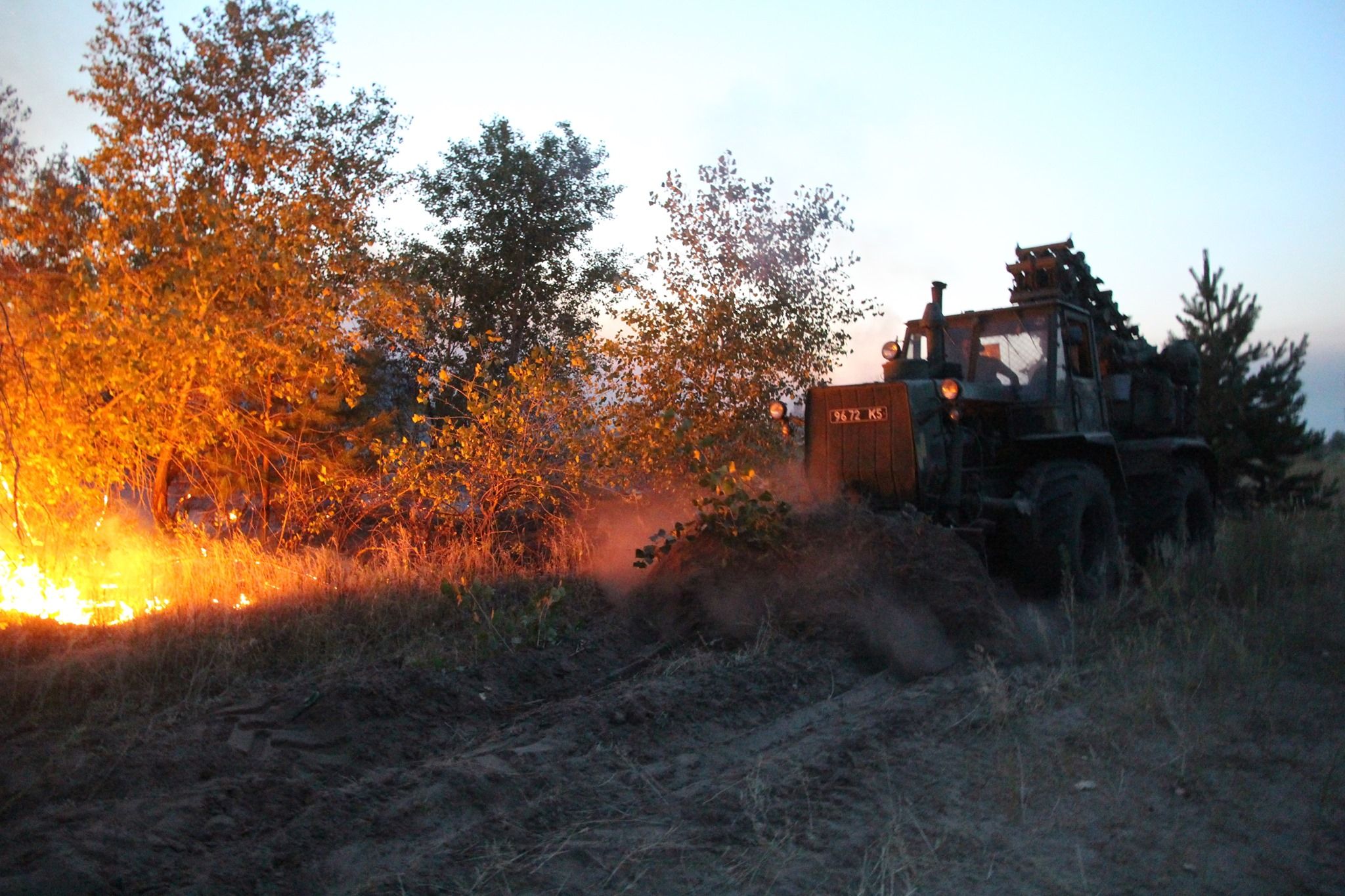 На Луганщині ліквідовано ще один осередок загорання