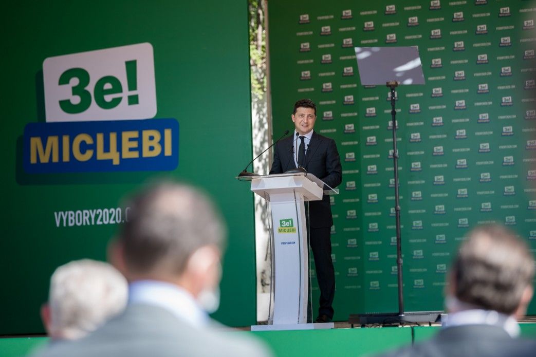 Місцеві вибори: Зеленський навів себе у приклад виборцям Одеси