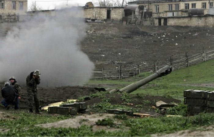 Азербайджан закидає Вірменії артобстріл Дашкесанського району
