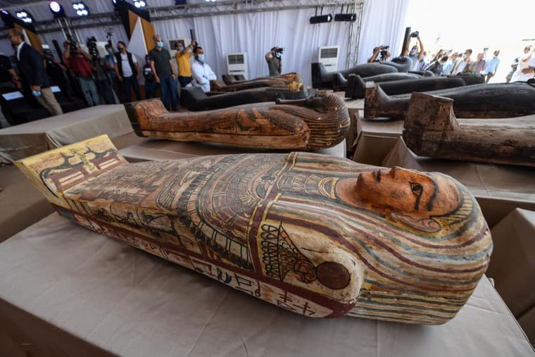 У Ґізі продемонстрували 59 саркофагів віком понад 2500 років