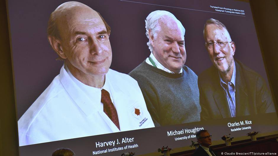 Нобелівську премію з медицини-2020 отримали вірусологи за відкриття гепатиту С