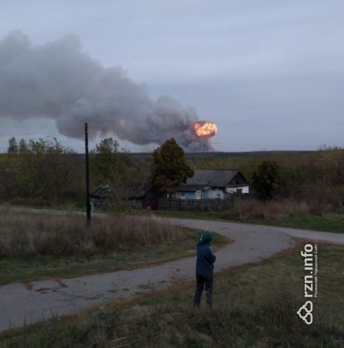 У Росії горять склади боєприпасів, почалися вибухи