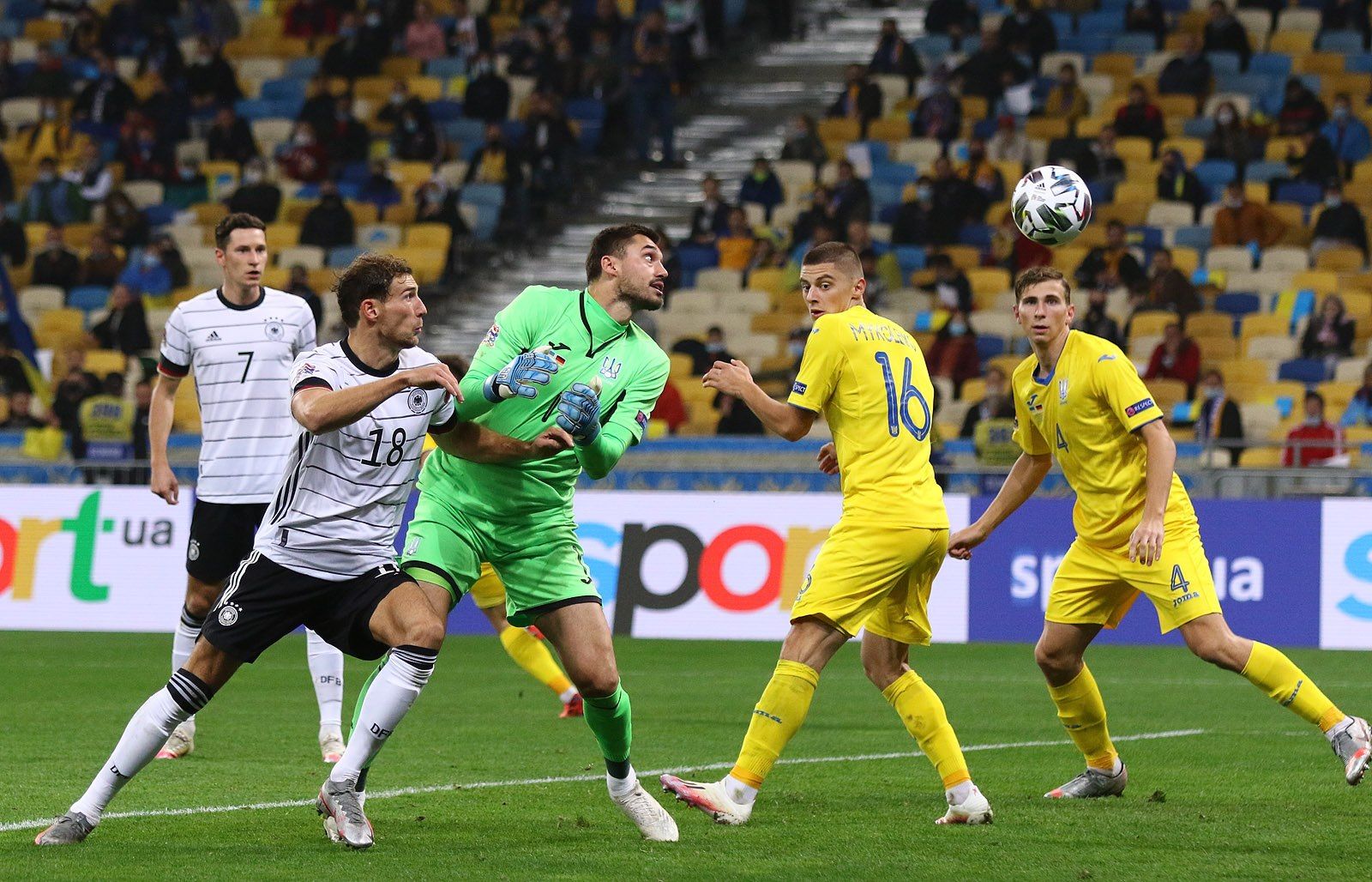 Українська збірна знову програла: цього разу німцям і з мінімальним рахунком