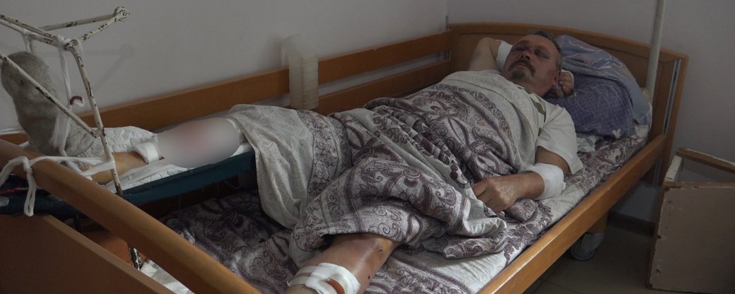 На Донбасі журналіста Володимира Грабовенка побили битою