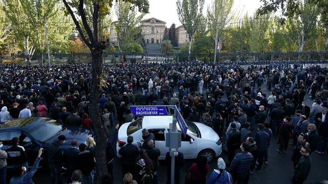 У Вірменії затримали 10 опозиційних лідерів