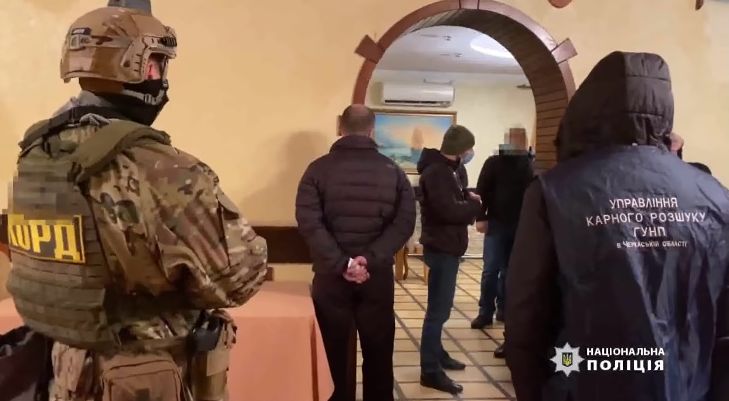У Городищі на Черкащині поліція зірвала  «сходку» криміналітету