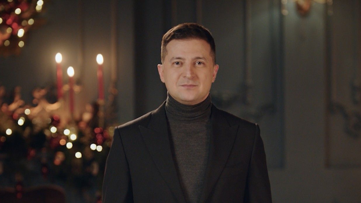 Вітання президента Зеленського з Різдвом Христовим, відео