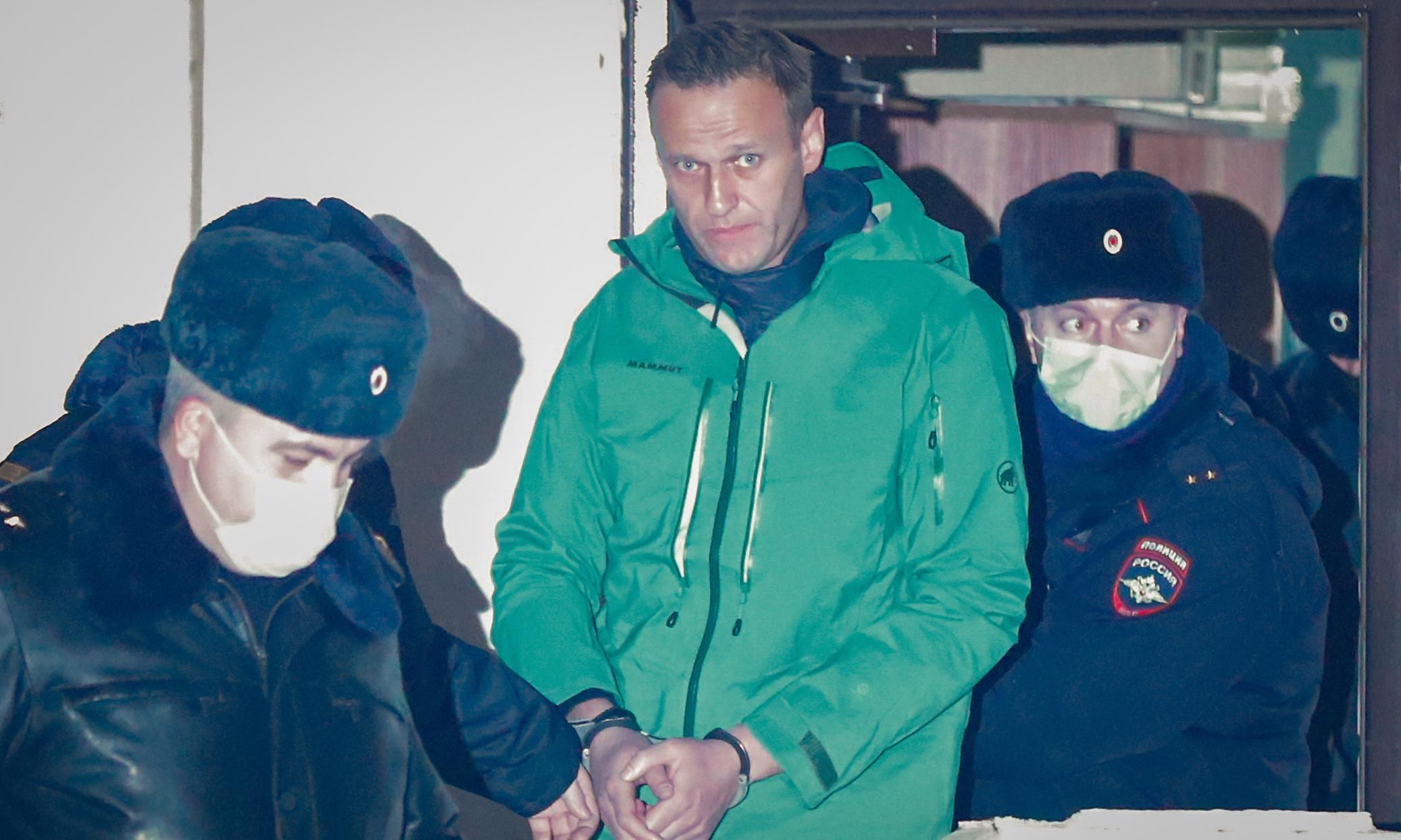 Навального помістили у СІЗО