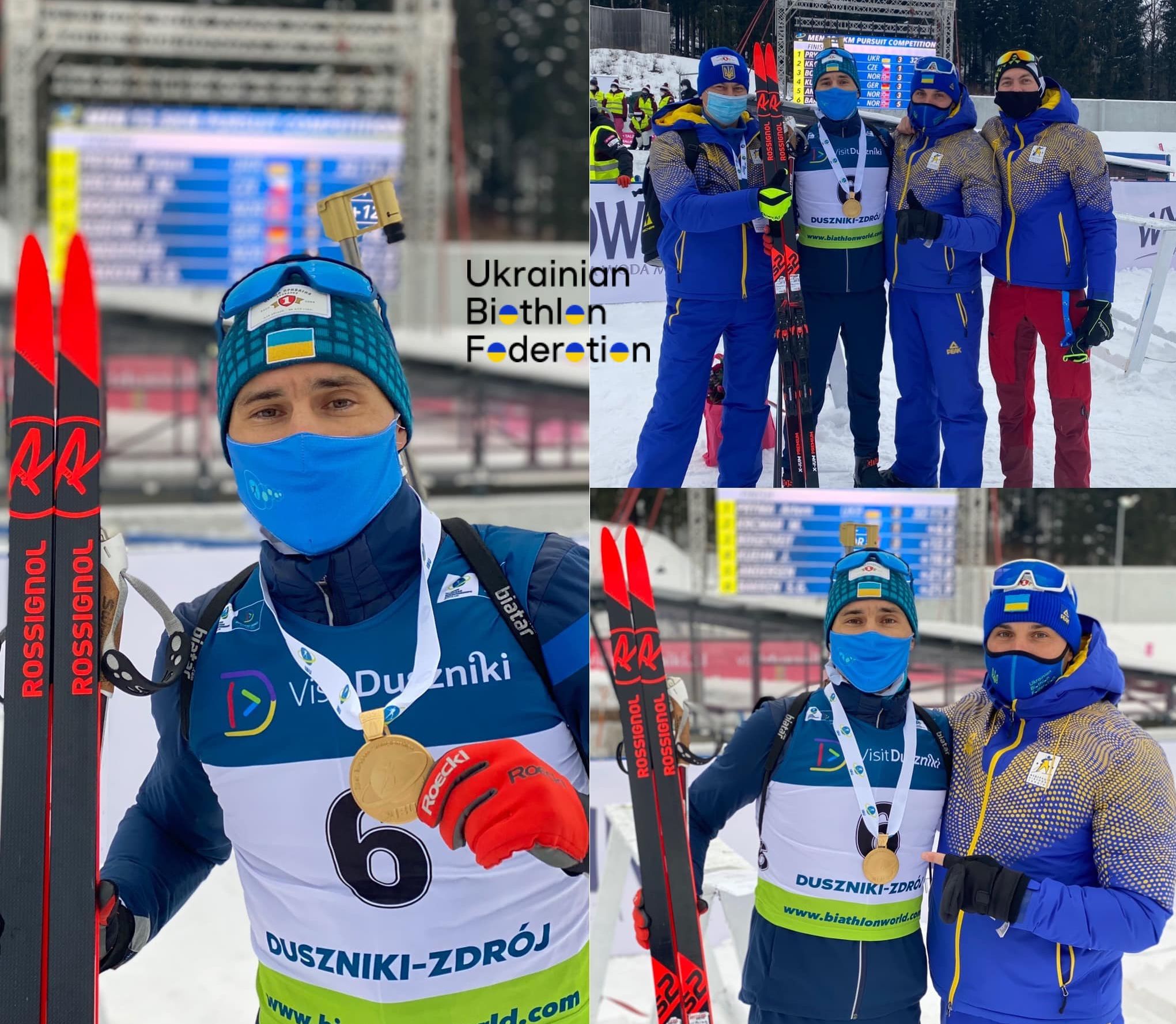 Українець Артем Прима переміг на чемпіонаті Європи з біатлону в гонці переслідуванні