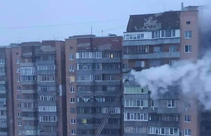 Пожежа в багатоповерхівці у Харкові: 1 загиблий, фото, відео