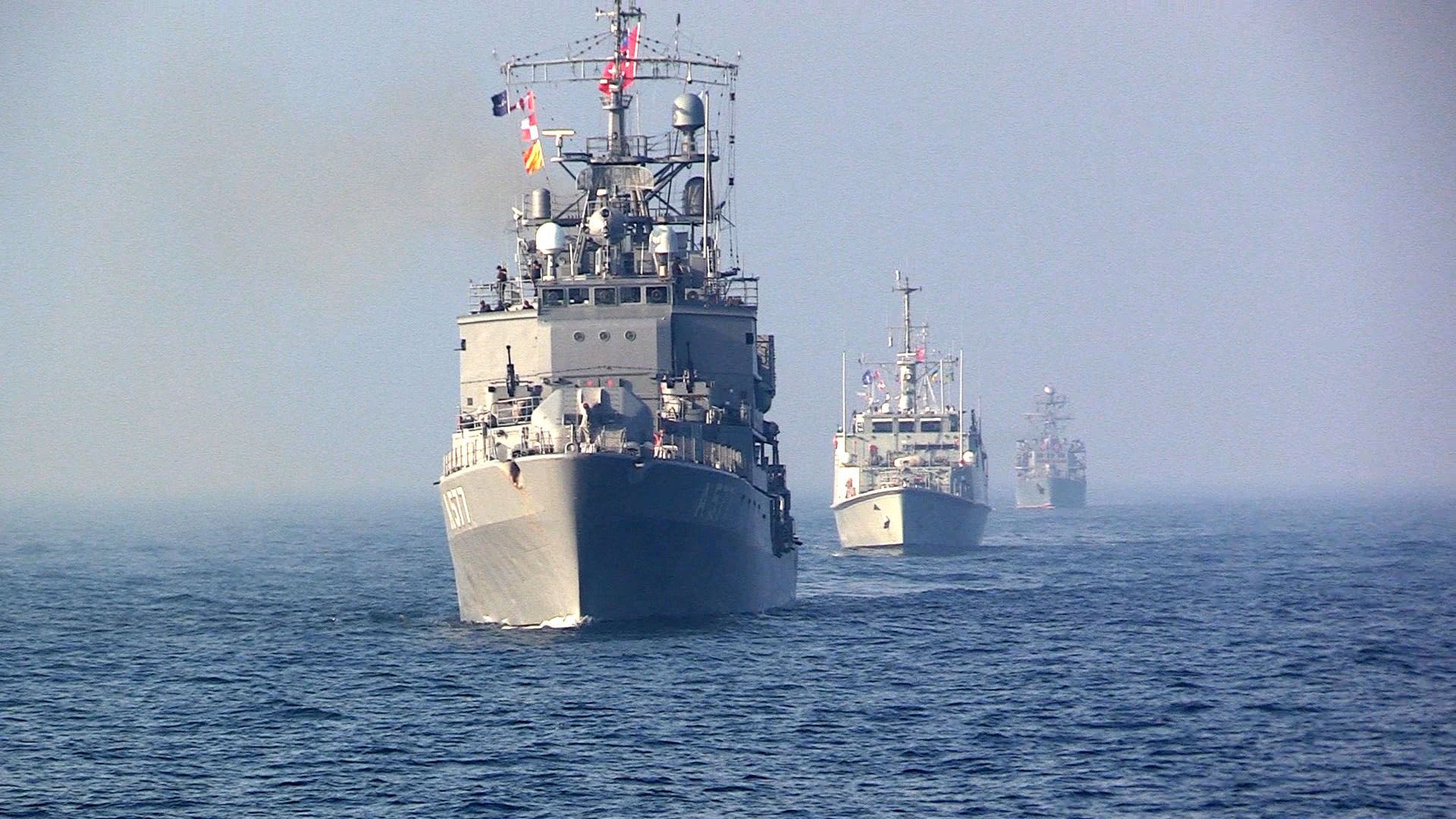 У Чорному морі провели тренування ВМС України з кораблями НАТО, фото