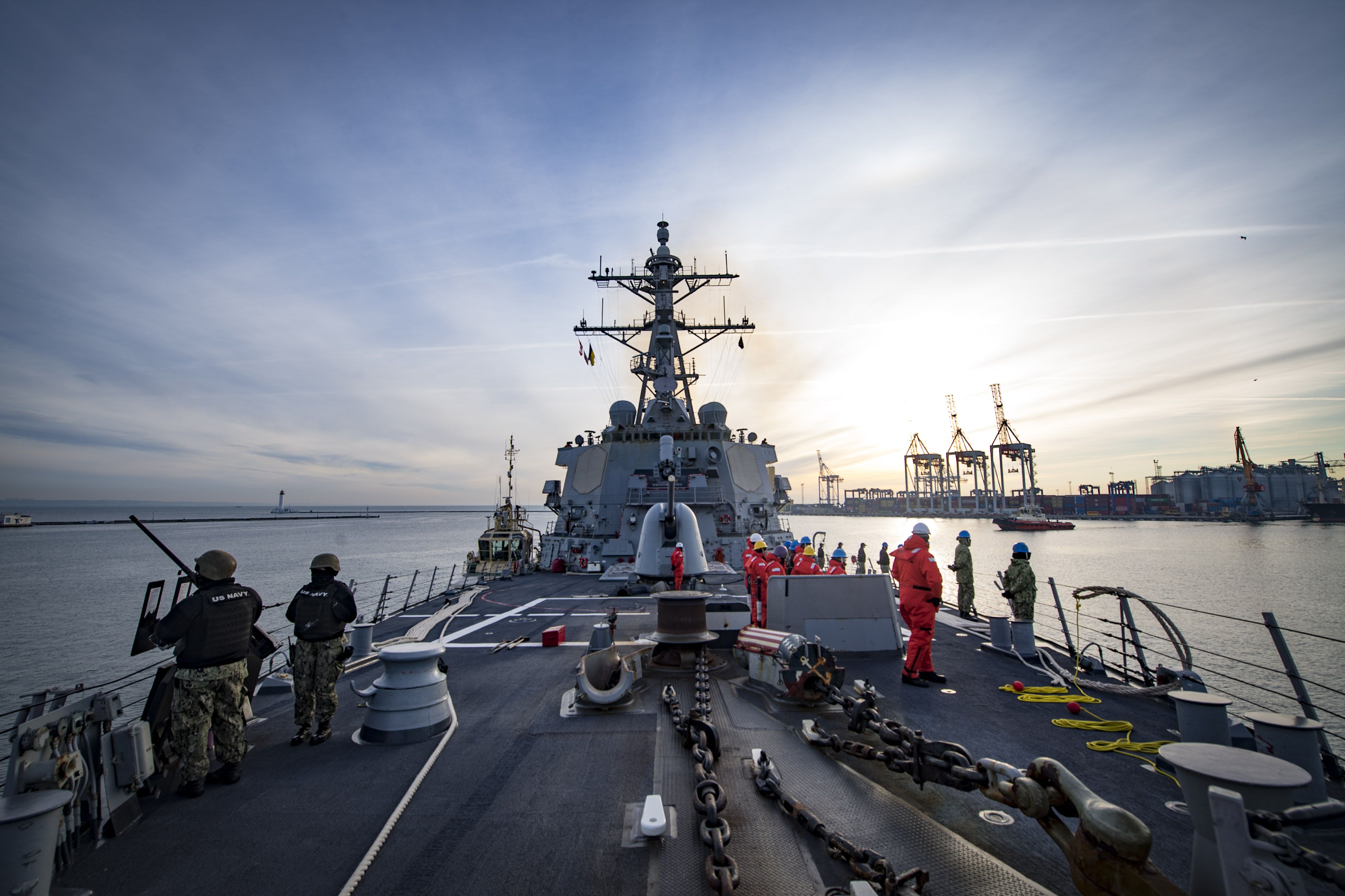 США планують відправити до Чорного моря кораблі на знак підтримки України
