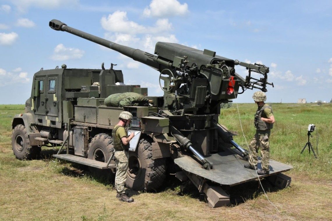 ЗСУ випробували  стандартизовану під  НАТО артилерійську установку  «Богдана»