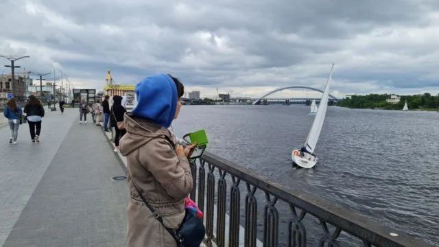 День Києва: на Річковому вокзалі стартувала вітрильна регата