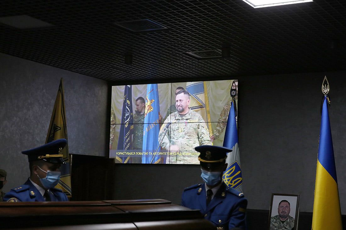 У Києві попрощалися із заступником командира «Азову» Павлюком, відео