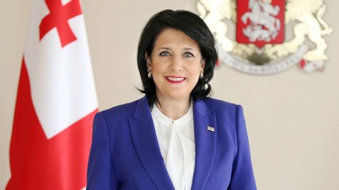 Президент Грузії прибула в Україну