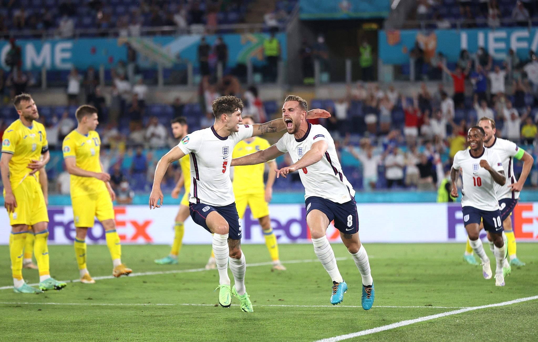 Євро-2020: Збірна Англії перемогла Україну, фото