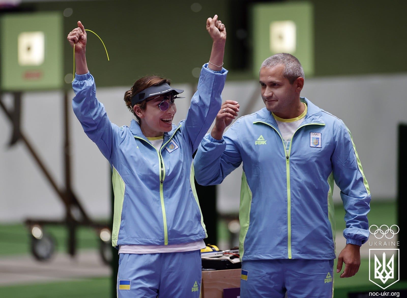 Олімпіада-2020: Олена Костевич і Олег Омельчук здобули «бронзу» у стрільбі, фото