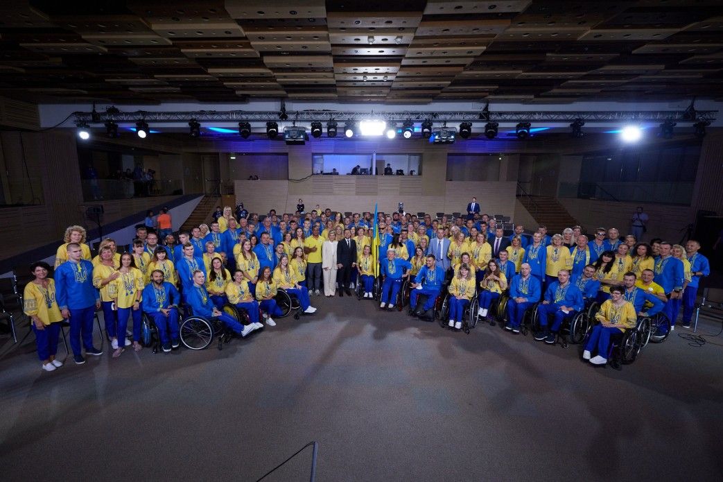 Паралімпійські ігри: збірну України урочисто провели до Токіо, фото