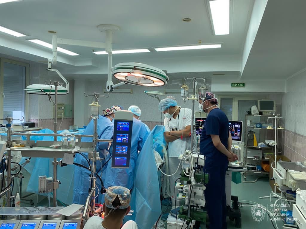У Черкасах уперше провели трансплантацію серця