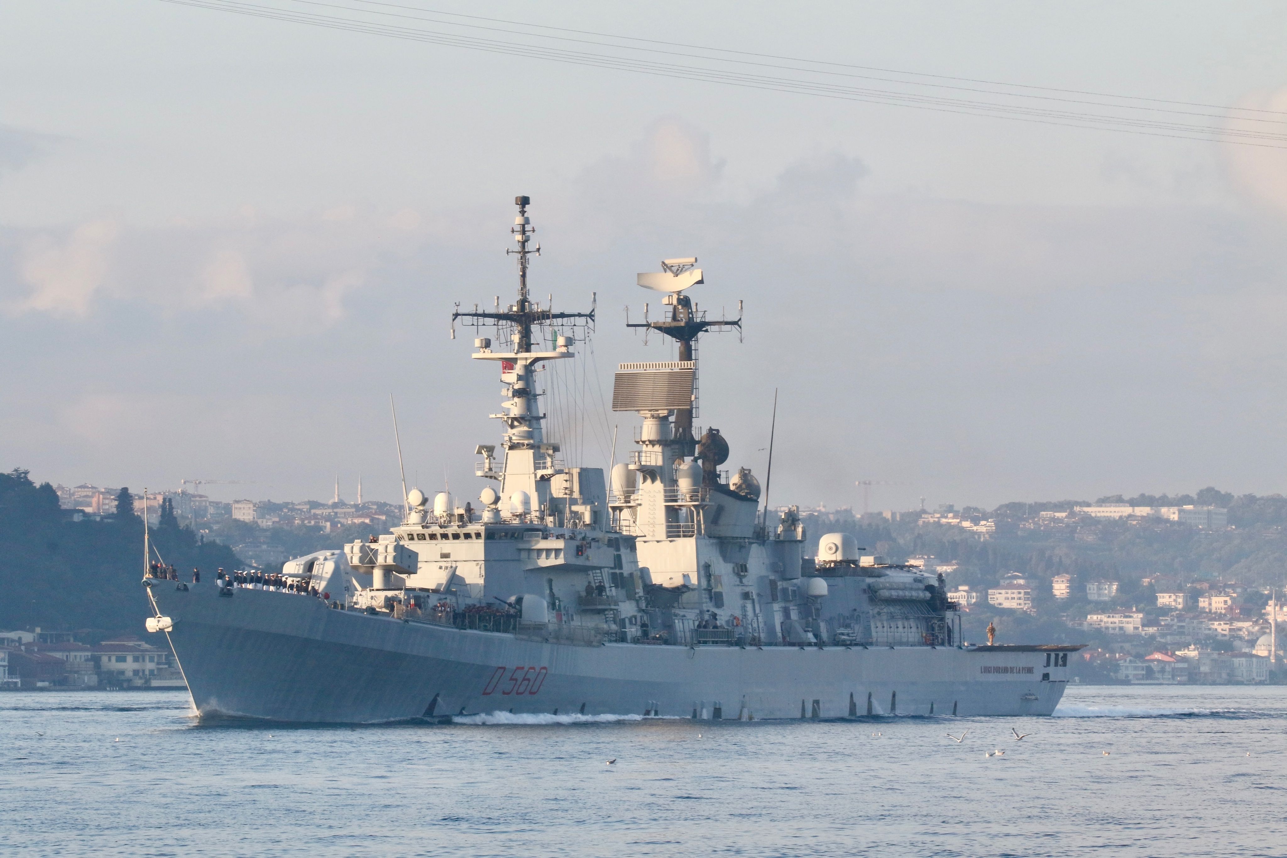Ракетоносець ВМС Італії увійшов у Чорне море