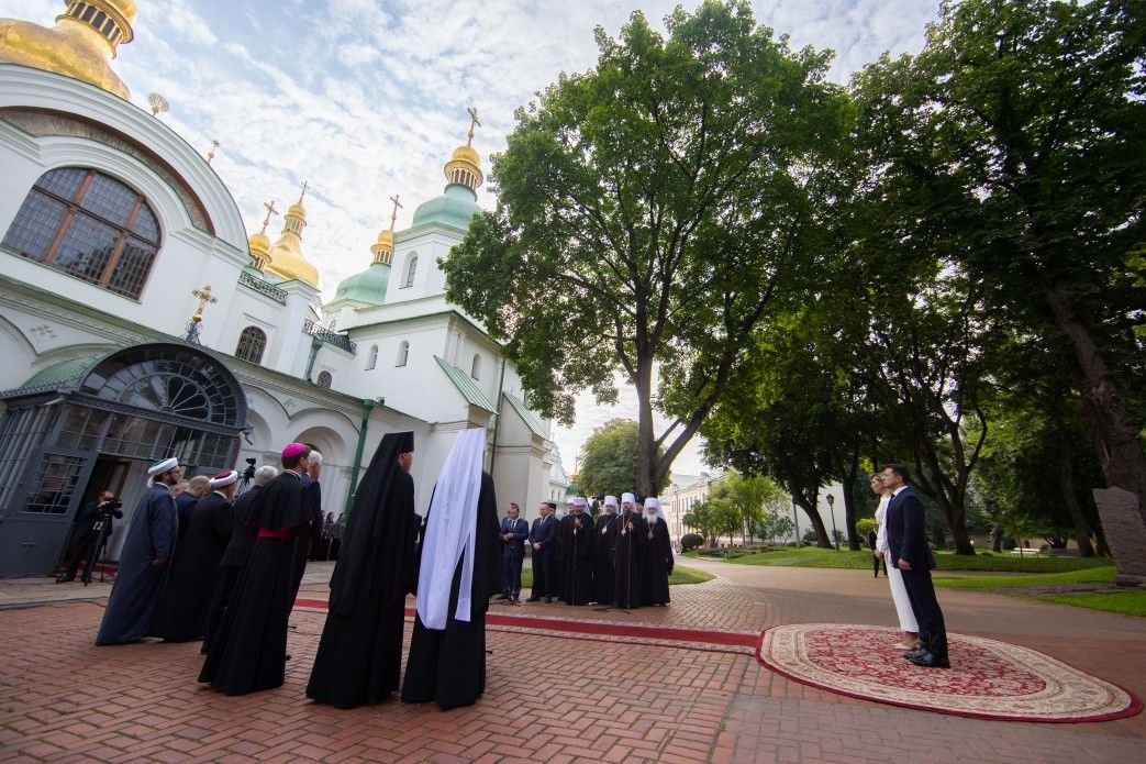 У Софії Київській відбулася молитва «Благословення України»