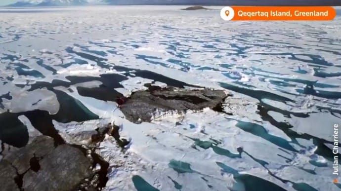 Біля Гренландії виявили «найпівнічніший острів у світі»