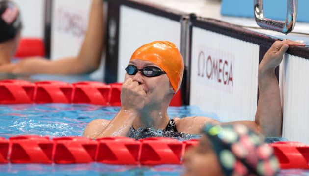 Мерешко у плаванні виборола «срібло» - це її п'ята медаль на Паралімпіаді
