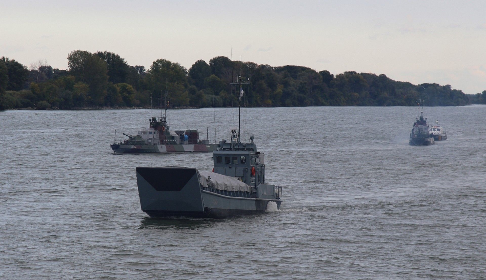 На Дунаї розпочато активну фазу щорічних маневрів «Riverine-2021» (ФОТО)