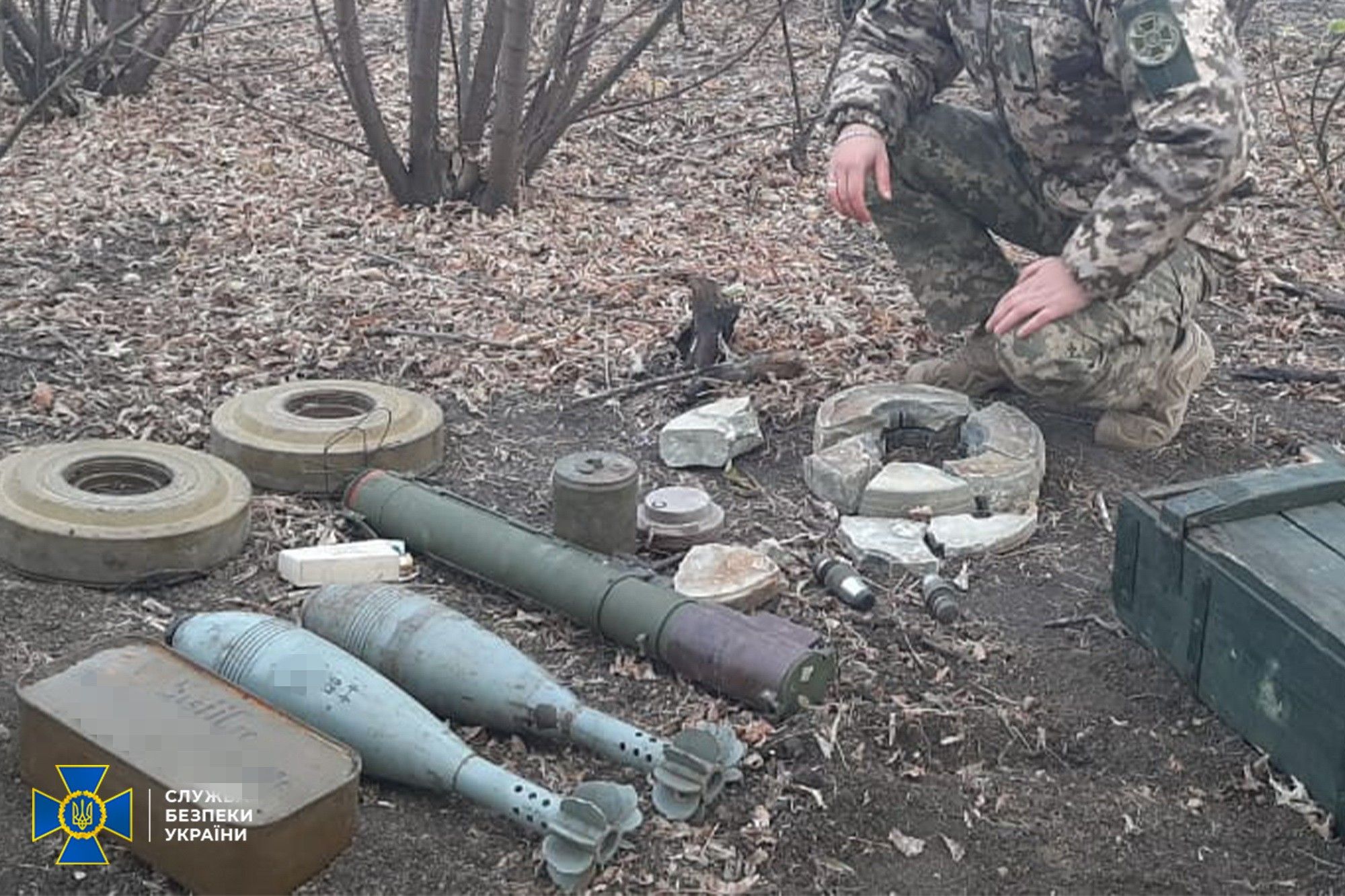 СБУ виявила бойові схрони ворожих диверсантів на сході і півдні України, фото