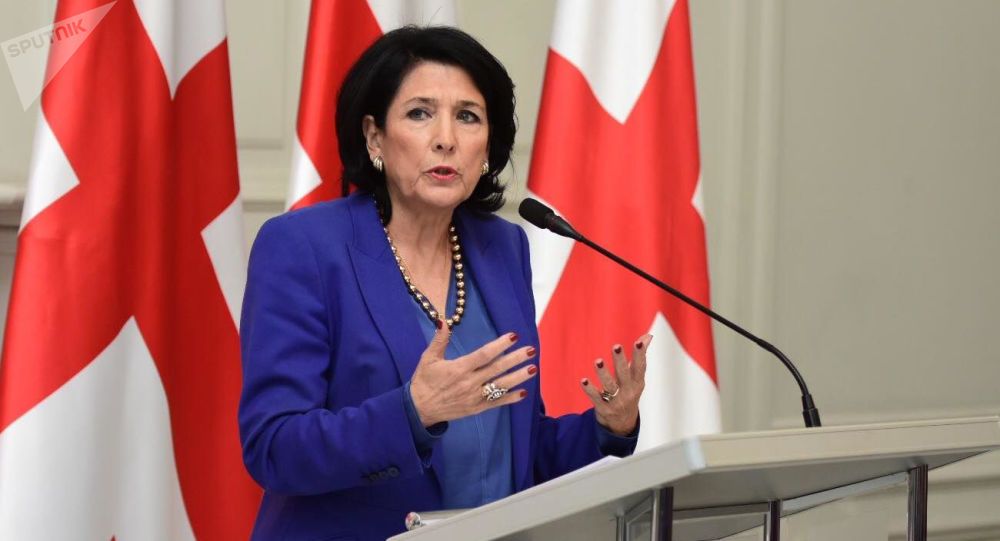 Президентка Грузії проти помилування Саакашвілі
