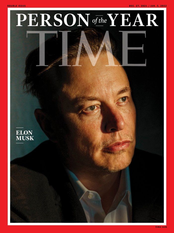 Ілон Маск оголошений «Людиною року-2021» за версією Time