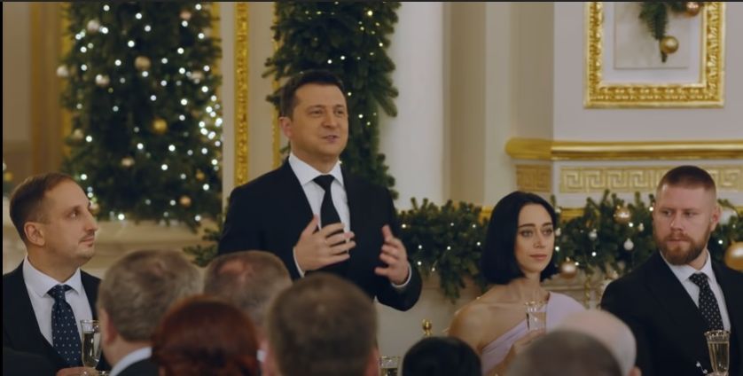 Новорічне привітання президента України Володимира Зеленського
